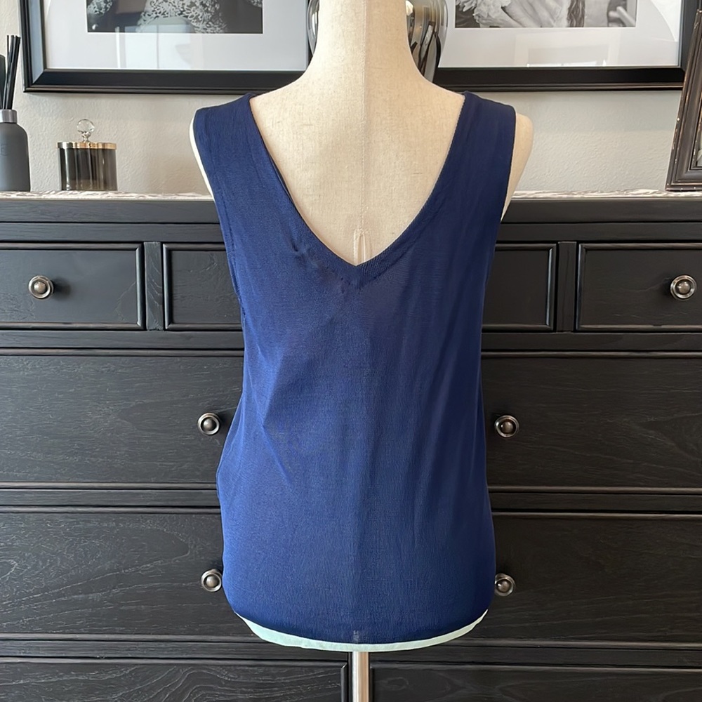 Ted Baker semi sheer tank top - Picture 5 of 11